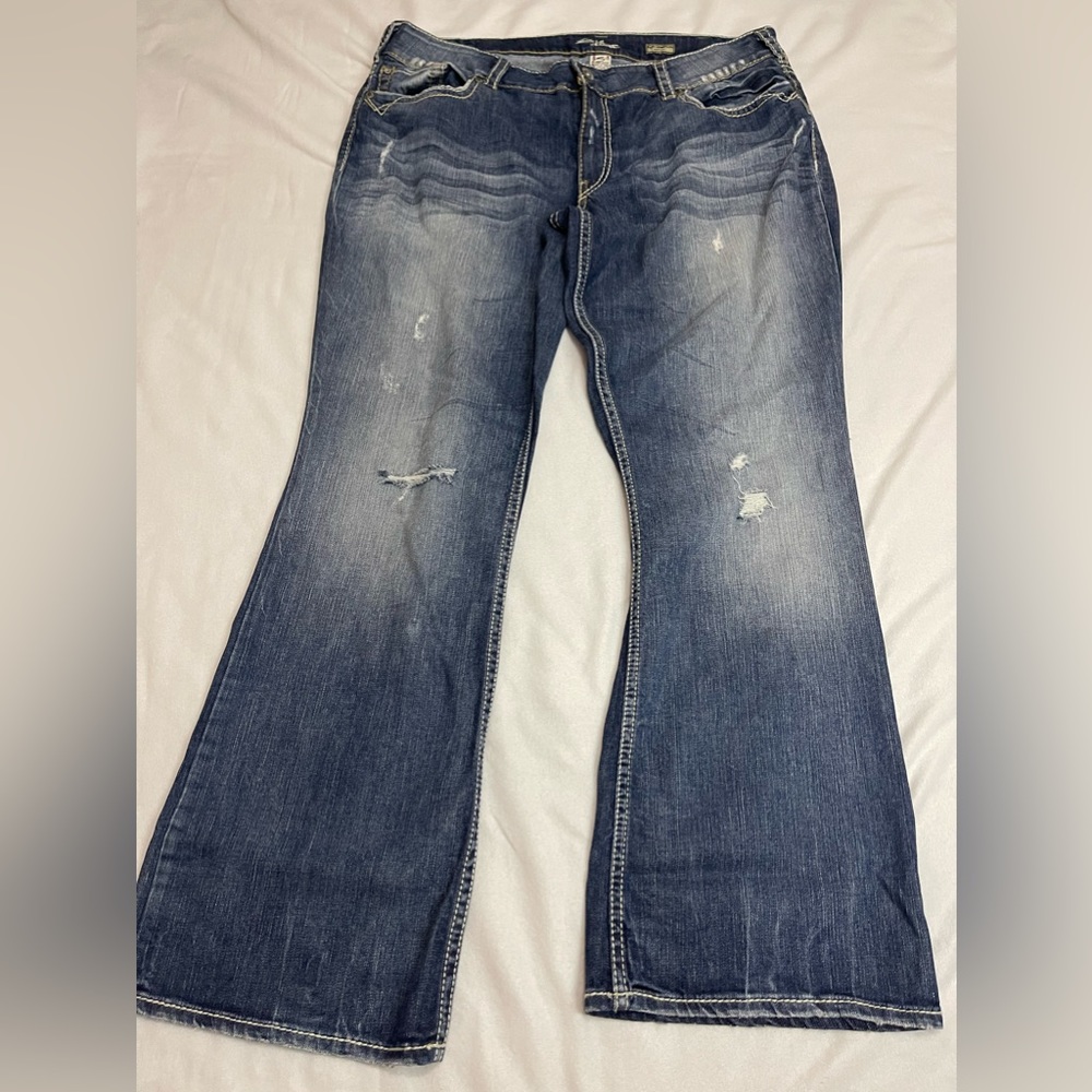 Silvers Jeans Suki Surplus Bootcut Jeans Size 20w